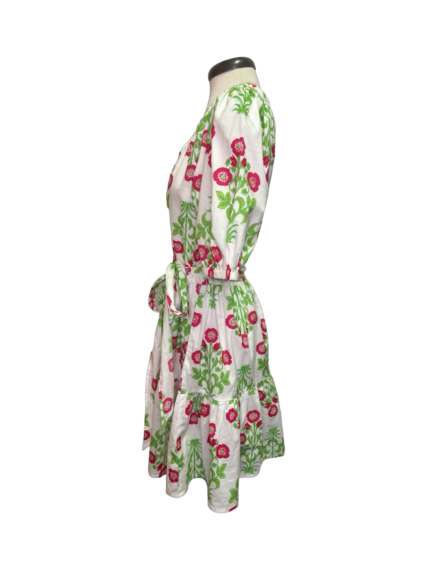 Audra Tiered Dress White