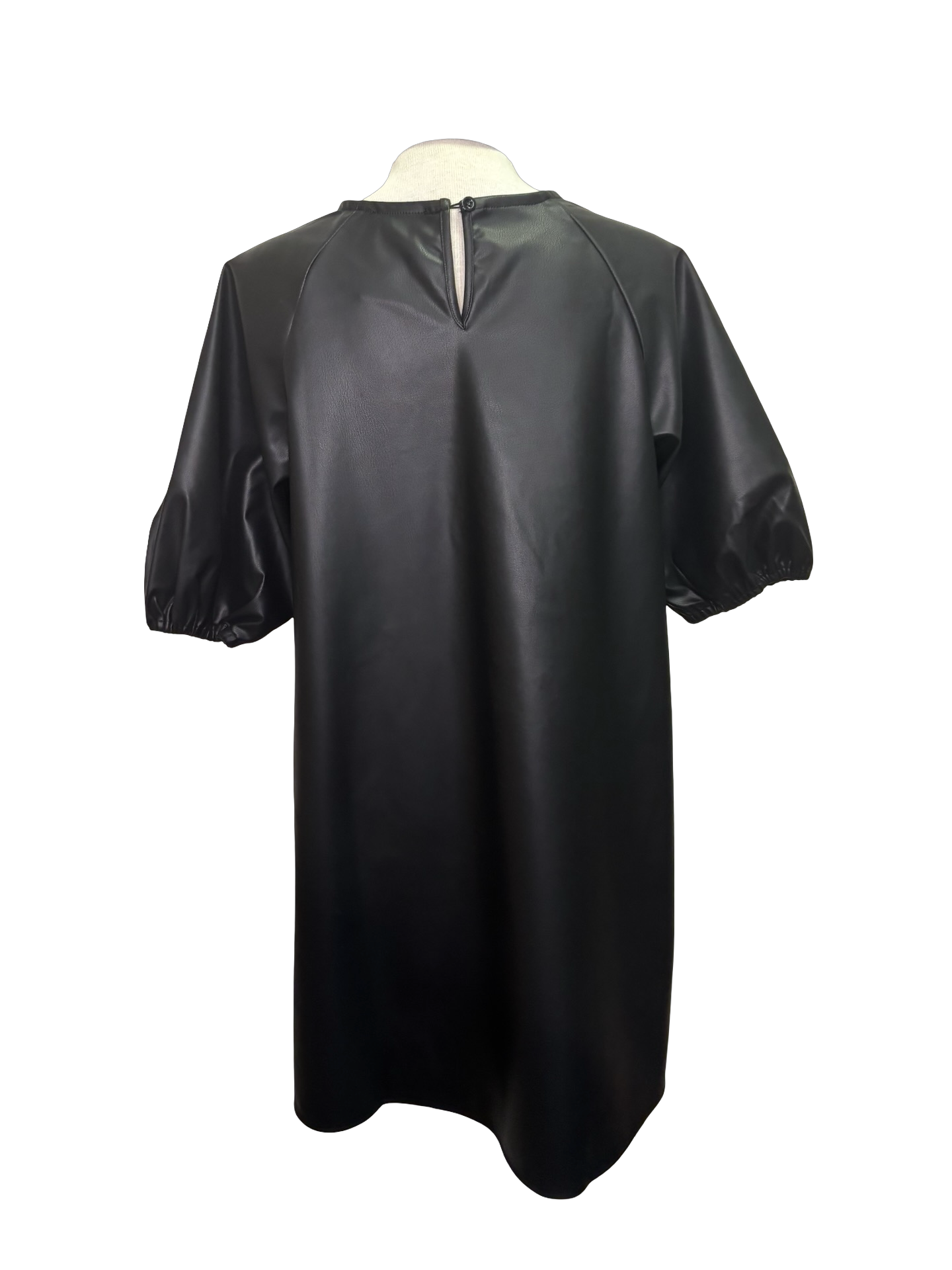 Black Raine Leather Dress