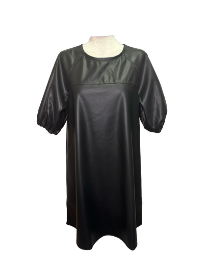 Black Raine Leather Dress