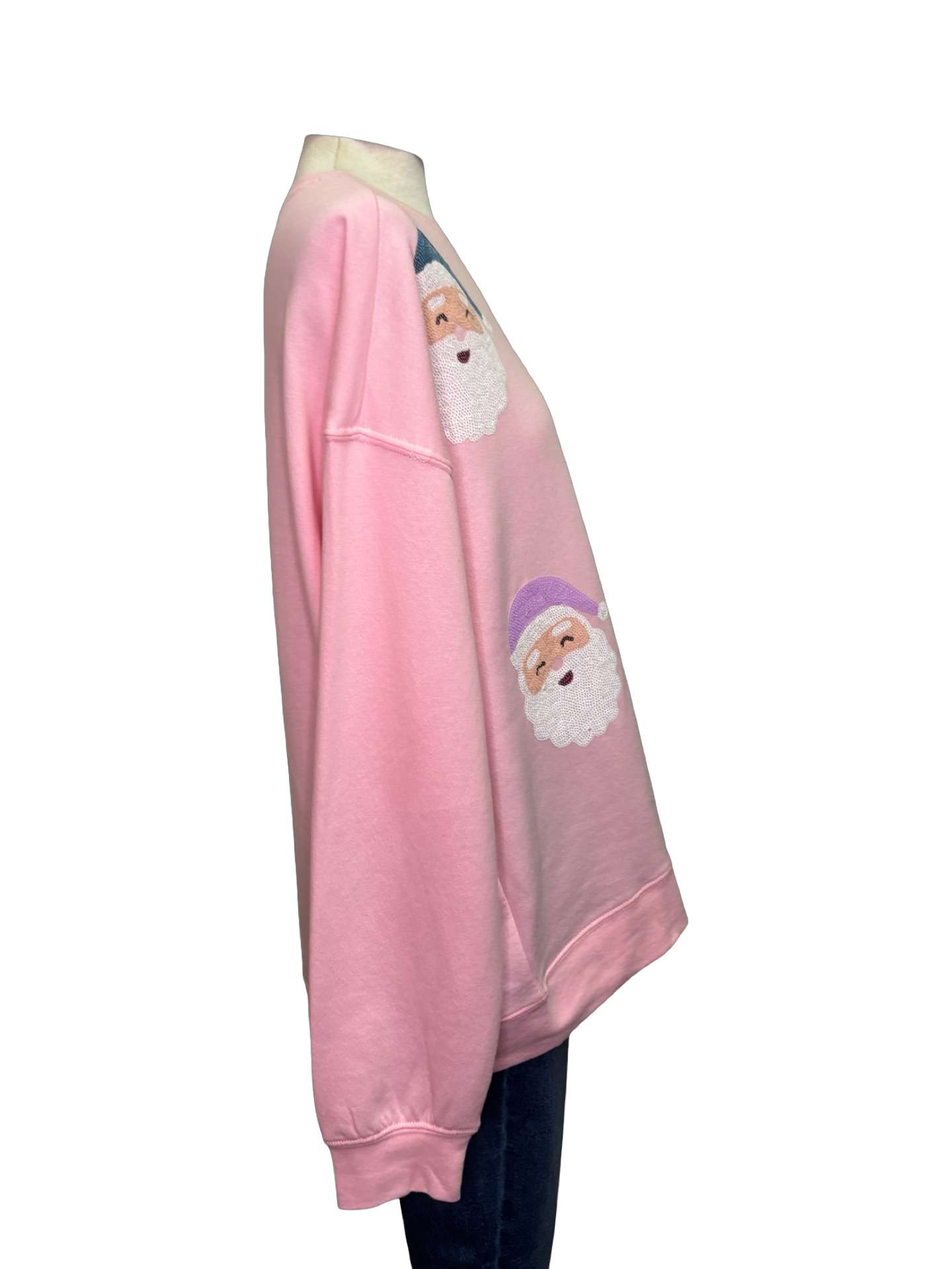 Blush Holiday Sparkle Sweatshirt