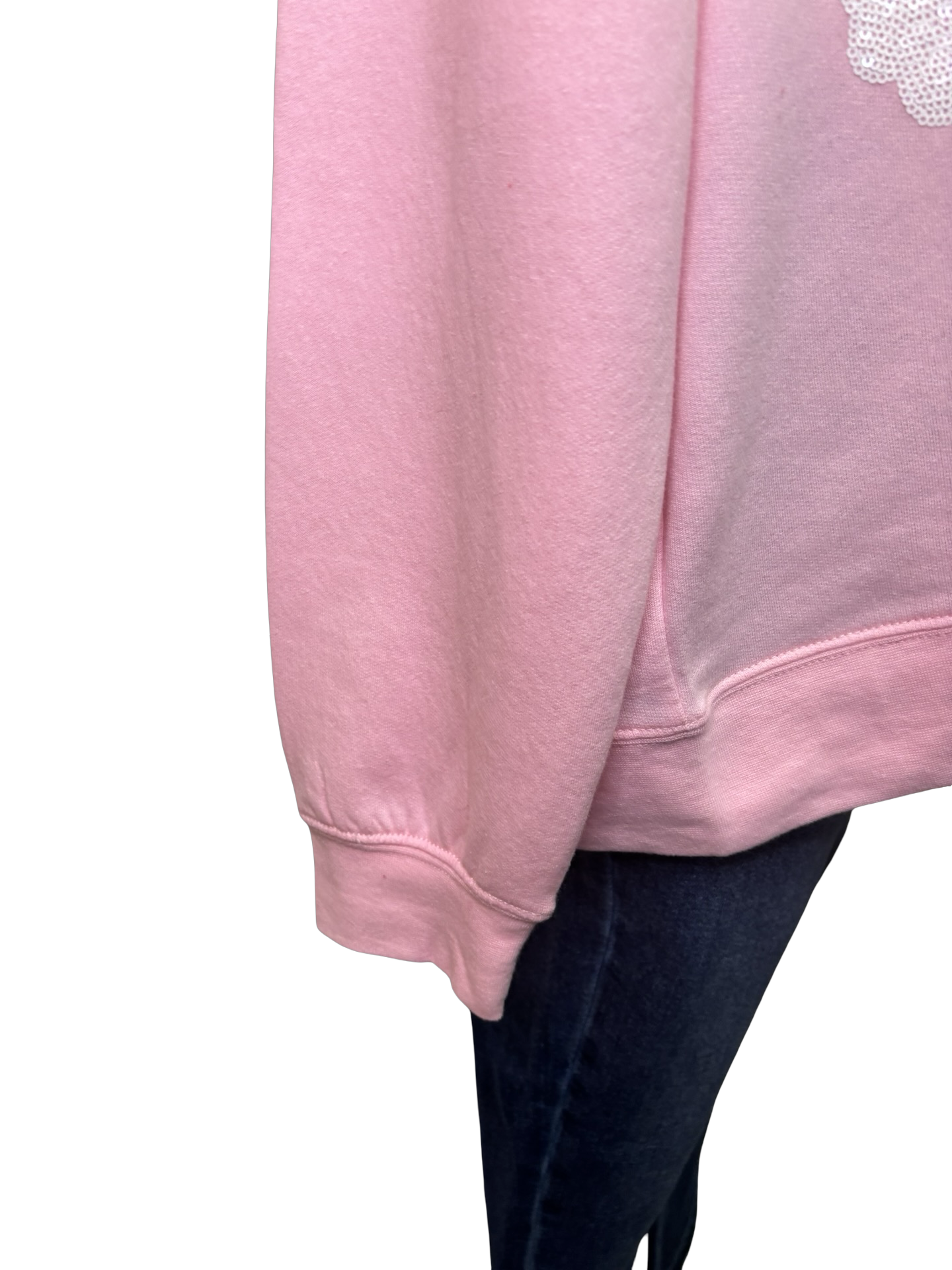 Blush Holiday Sparkle Sweatshirt