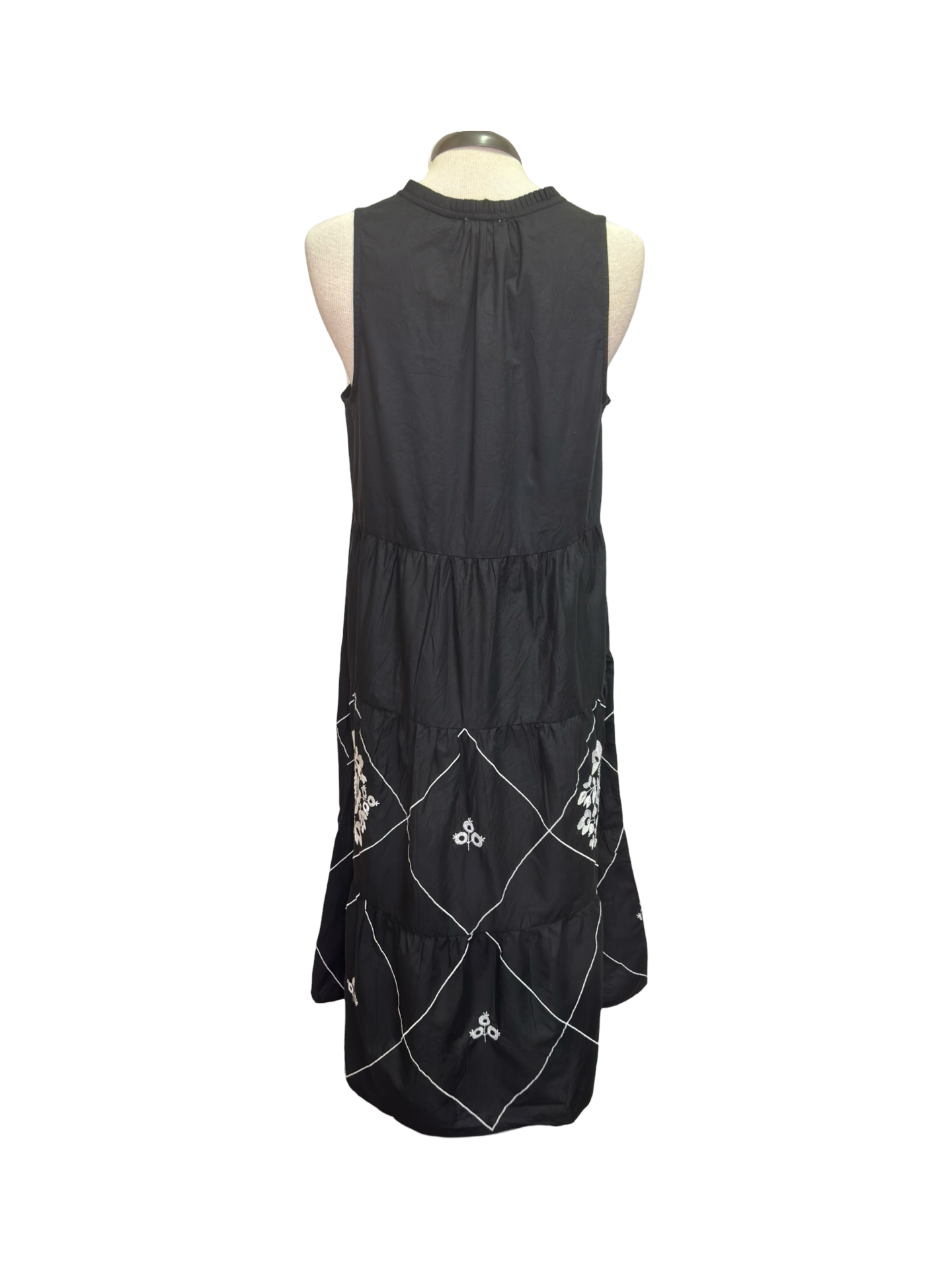 Bowden Embroidered Midi Dress