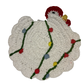 Chicken Christmas Crochet Trivet