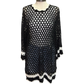 Hooper Crochet Tunic Black One Size
