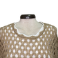 Hooper Crochet Tunic Tan One Size