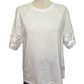 Levy Eyelet T-Shirt White