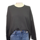 Libba Swing Hem Top Black