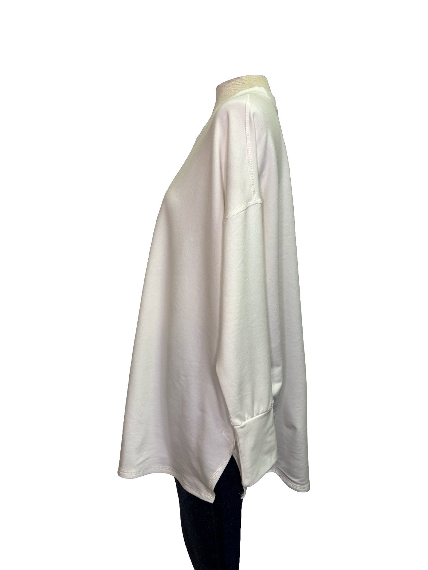 Libba Swing Hem Top Cream