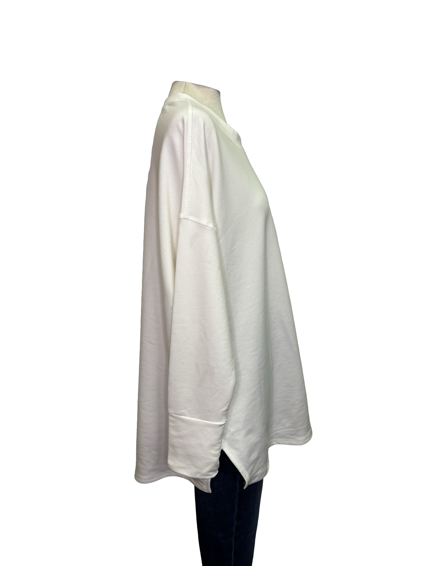 Libba Swing Hem Top Cream