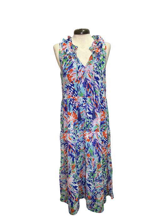 Magnolia Maxi Dress Blue