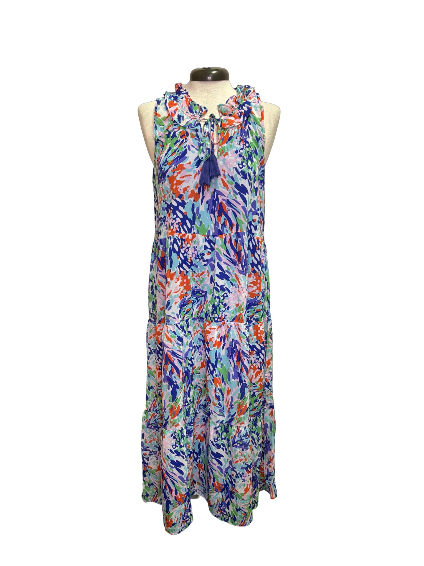 Magnolia Maxi Dress Blue