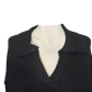 Noa Collared Sweater Black One Size