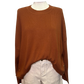 Noralee Button Sweater Rust One Size