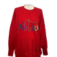 Red Holiday Sparkle Sweater