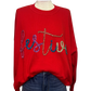 Red Holiday Sparkle Sweater