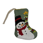 Snowman Mini Stocking