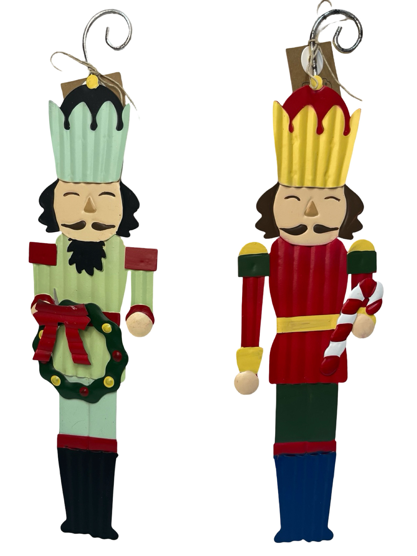 Tin Nutcracker Ornaments
