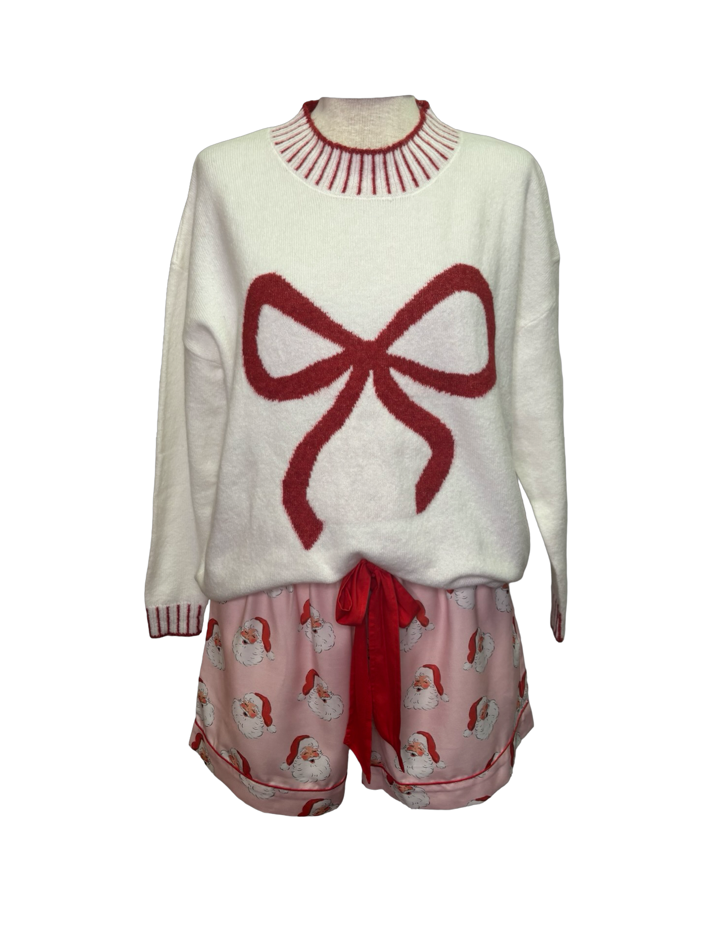 Wilder Bow Sweater White