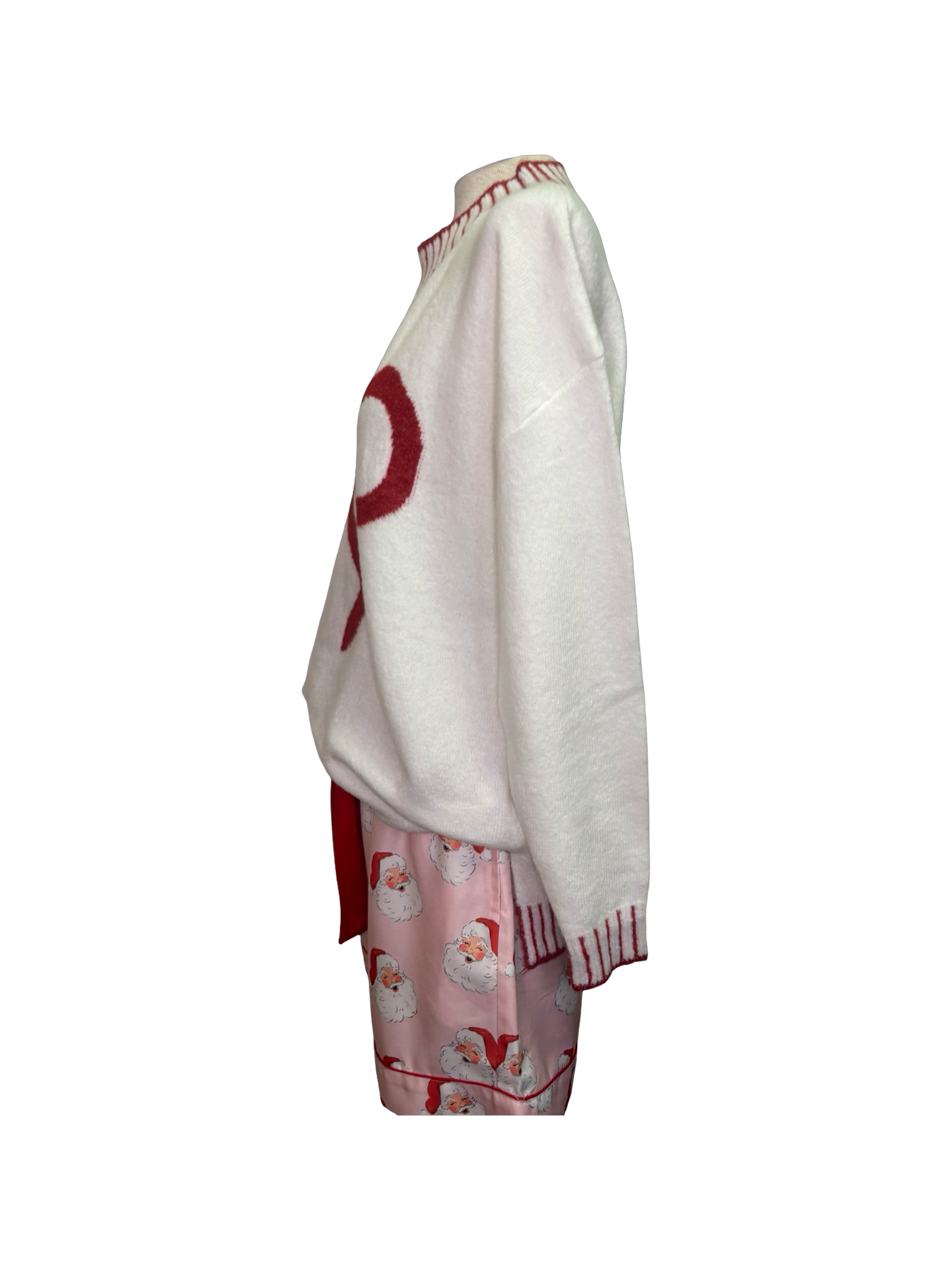 Wilder Bow Sweater White