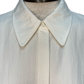 Cap Sleeve Hidden Placket Blouse