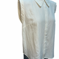 Cap Sleeve Hidden Placket Blouse