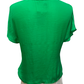 Drop Shoulder Button Up Blouse Peridot