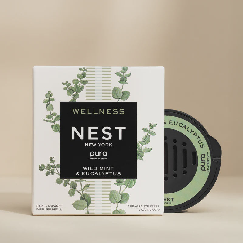 Wild Mint & Eucalyptus Pura Car Refill