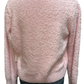Bundle up Boucle Pink Long Sleeve Top