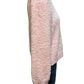 Bundle up Boucle Pink Long Sleeve Top