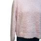 Bundle up Boucle Pink Long Sleeve Top