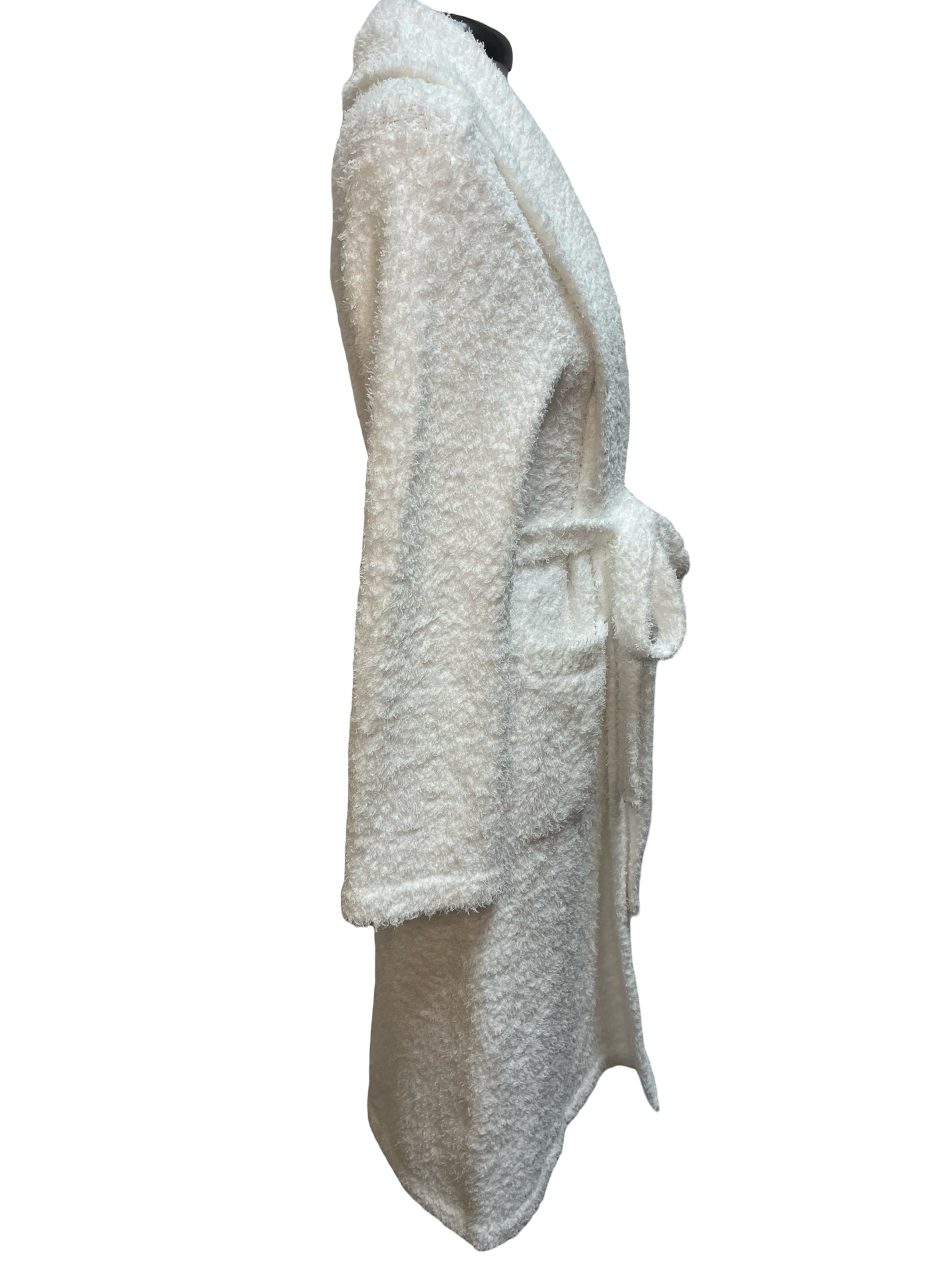 Bundle up Boucle Ivory Robe