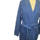 Chenille Cable Knit Robe Sea