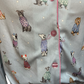 Doggone Cold Dog Print Pointelle PJ Pant Set Blue Haze