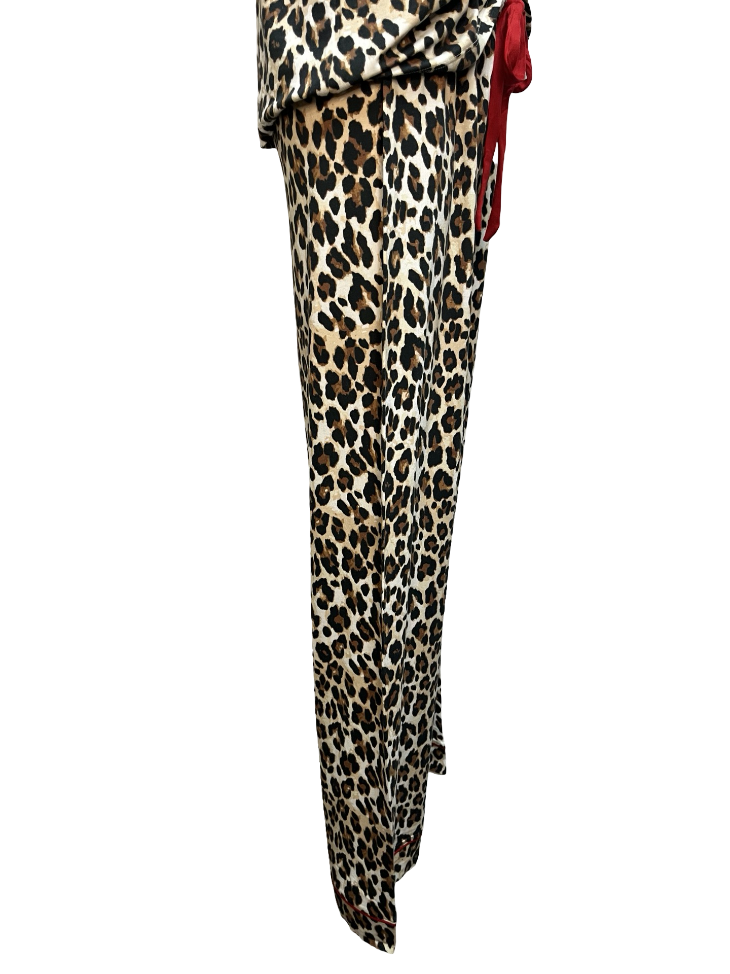 Holiday Dreams Leopard Print PJ Pants