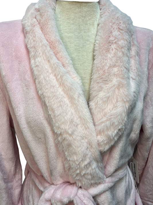 Luxe Plush Ballet Pink Robe