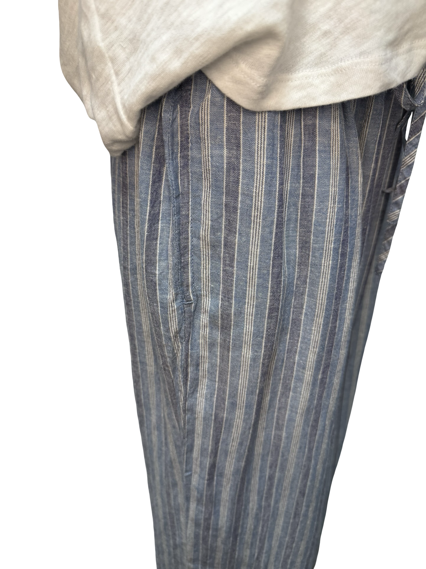 Perfect Striped Pant Indigo