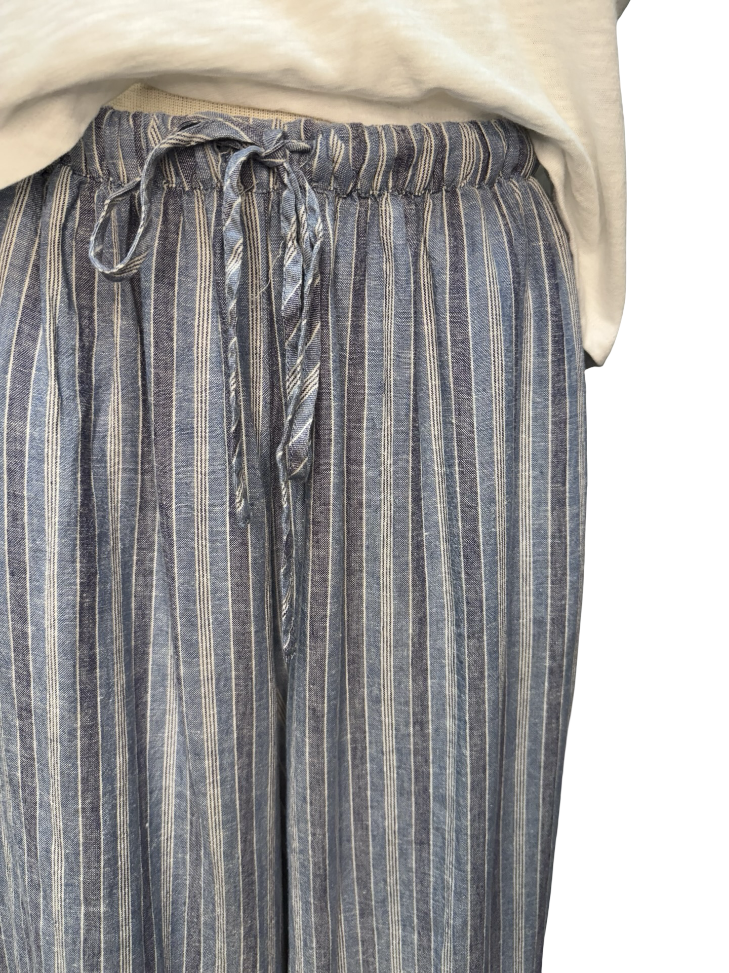 Perfect Striped Pant Indigo