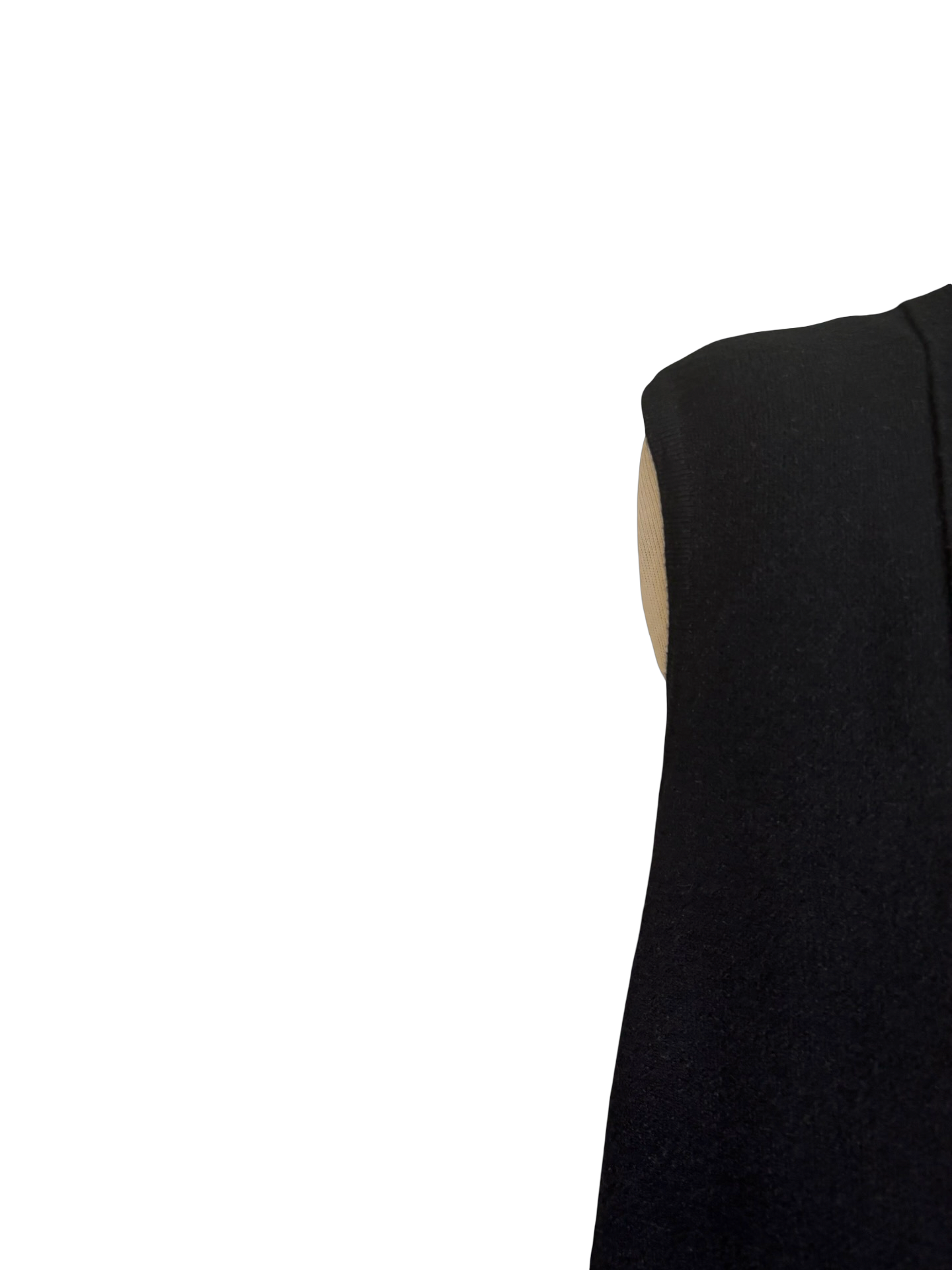 Sleeveless Open Knitted Cardigan