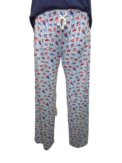 Boots n' Bows Sleep Pants