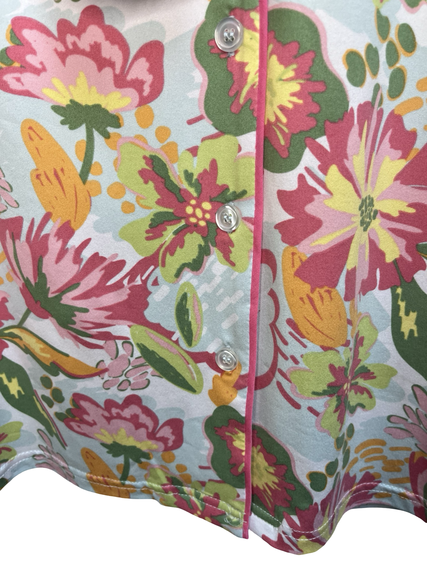 Girl's  Summer Bouquet Sleep Shorts Set