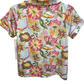 Girl's  Summer Bouquet Sleep Shorts Set
