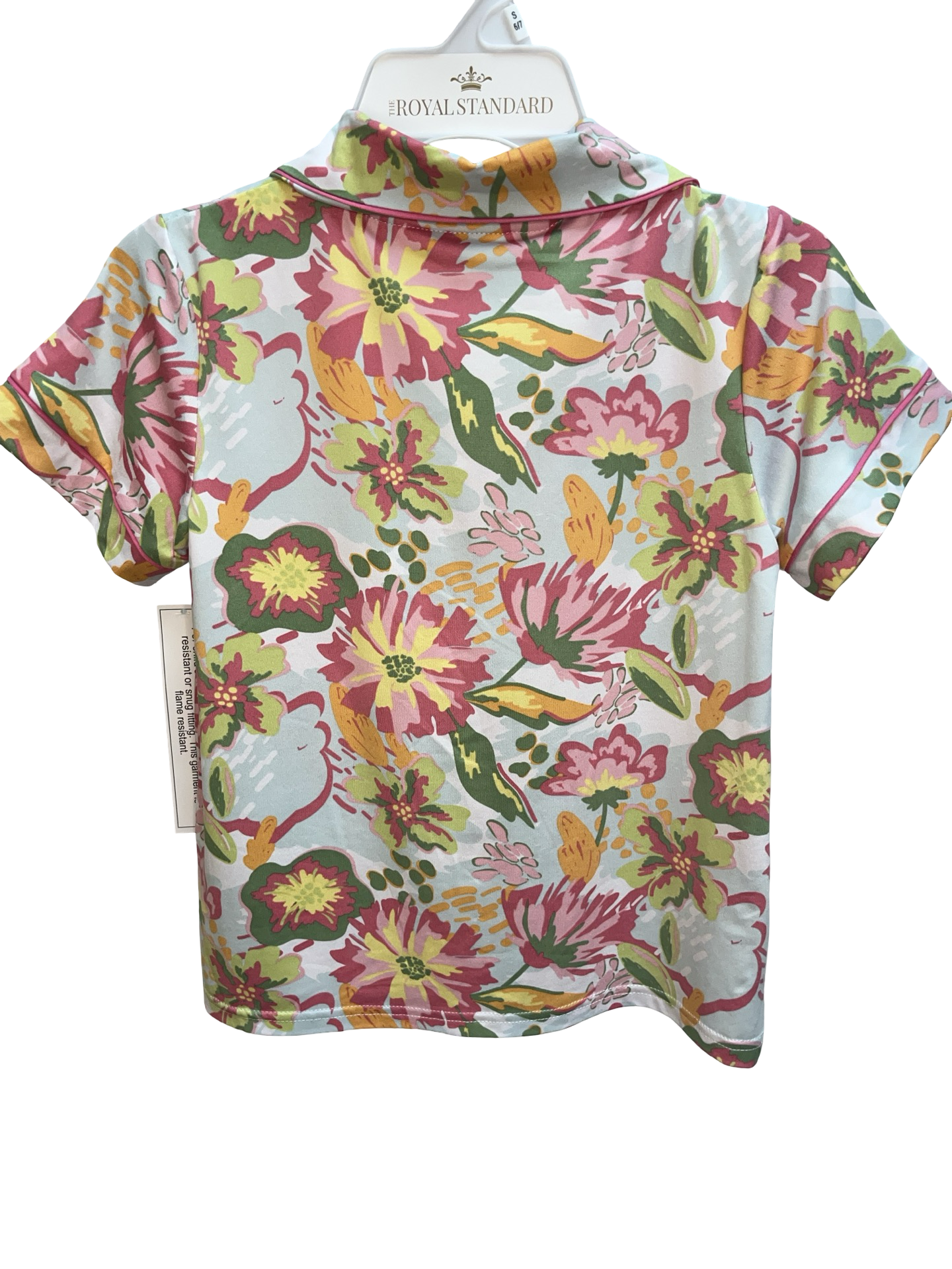 Girl's  Summer Bouquet Sleep Shorts Set