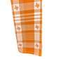Texas Plaid Jacquard Hand Towel Burnt Orange/White