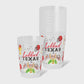 Tailgates in Lubbock Frost Flex Cup 20oz Set of 8
