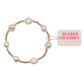 BB Sadie Pearl Bracelet Gold Extended