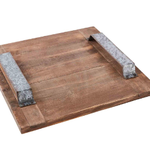 Square Wood Serving Board