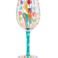 Happy Birthday Blast Wine Glass