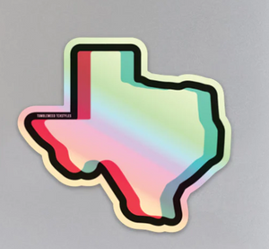 Tik Tex Holographic Sticker