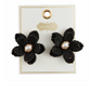 Raffia Flower Earrings