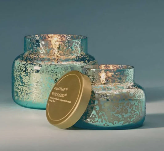 Capri Blue Aqua Opaline Signature Candle Volcano 8oz